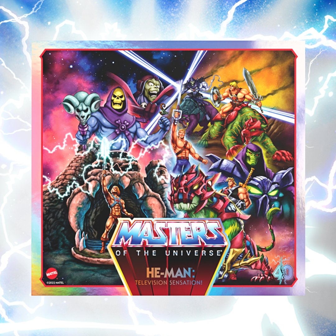 To celebrate the 40th anniversary of He-Man and the Masters of the Universe, we couldn’t wait to launch this epic 4-Pack of 5.5” MOTU Origins figures. With only limited quantities still available, don't wait another 40 years to grab yours today! bit.ly/3eWvZRN