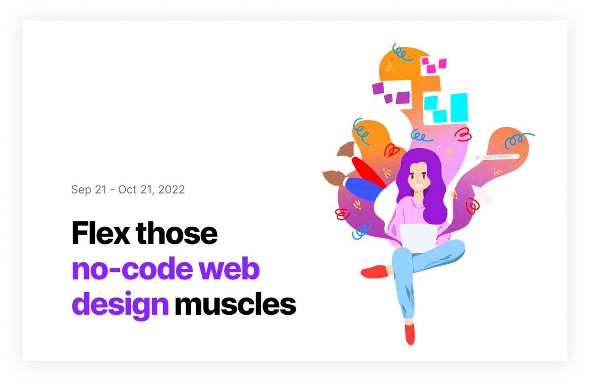 TypedreamHQ's tweet photo. Are you a web designer? UI/UX designer? Painter? Anyone who loves to design? Get ready to flex your no-code web design skill! πͺπ»
Join #DreamDesignChallenge and grab the chance to win 3 Keychron V4s (for 3 winners) ππ»
https://t.co/pI9Qpr4HjZ https://t.co/VYPp6Db6uS