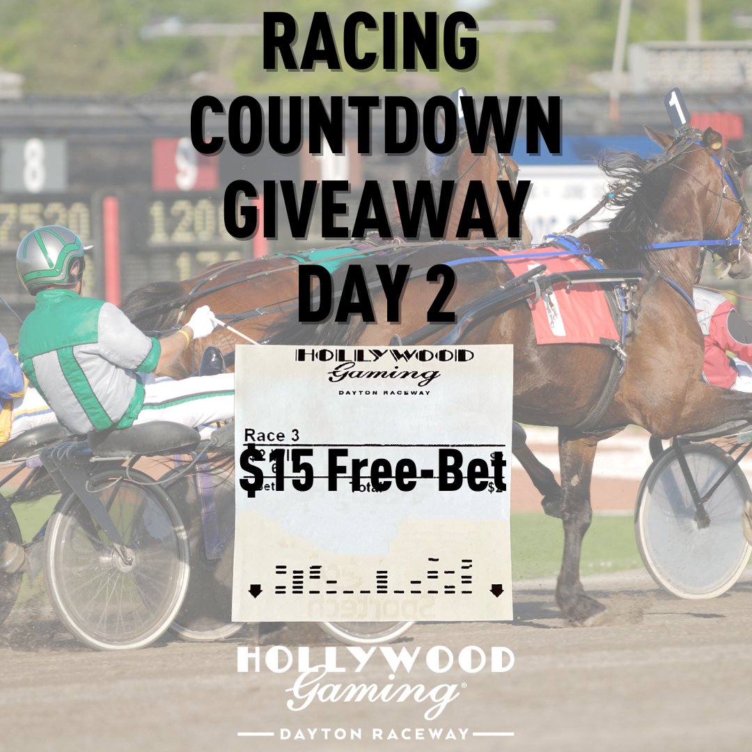 HollywoodDayton's tweet photo. To get us in the spirit of racing being back NEXT WEEK! We're doing 7 days of giveaways 👏  

How to enter:
1️⃣. Follow us on Twitter
2️⃣. Like this Tweet
3️⃣. Retweet!

Winners will be notified TOMORROW, 9.22

Check back tomorrow at NOON for the next giveaway! https://t.co/gxVD3CsCRr