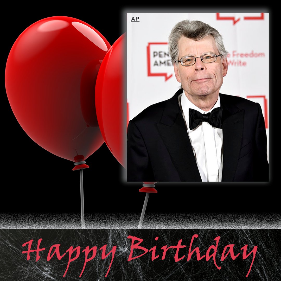 Happy 75th birthday to proud Mainer and world-famous writer Stephen King! 