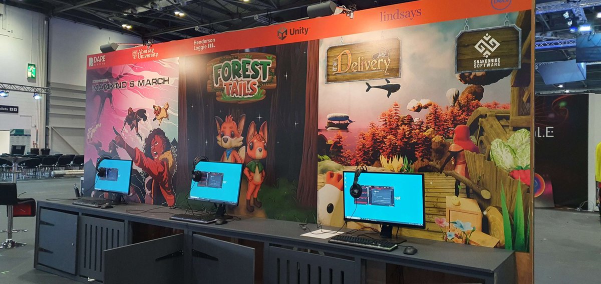 We'll be setting up tonight, be sure to come see us at #EGXLondon if you're there! 

There are some heckin' awesome games from #DARE2022 this year