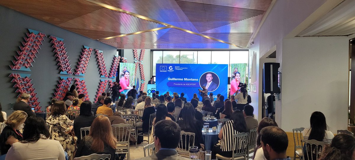 LPAJimenez's tweet photo. GRACIAS @UEGuatemala por el apoyo al Desarrollo y Promoción de las exportaciones de #Guatemala hemos ejecutado juntos grandes proyectos con MCC+ #AGRITRADE #ConnectingBestMarketsGT #BestMarketsGT #PabellonesInternacionalesGT #Congresos con huella en pymes y mipymes guatemaltecas! https://t.co/JgS3b6nZ5Q