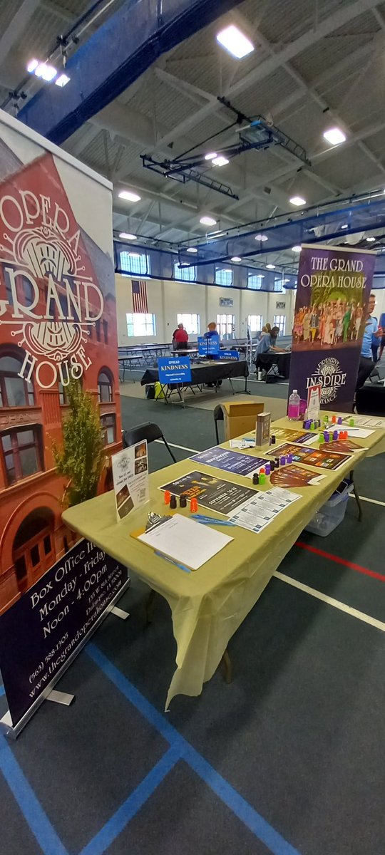 GrandOperaDBQ's tweet photo. We are hanging out at the University of Dubuque Community Resource Fair today!

If you are on campus stop by and say Hi! https://t.co/WP79KrgkaM