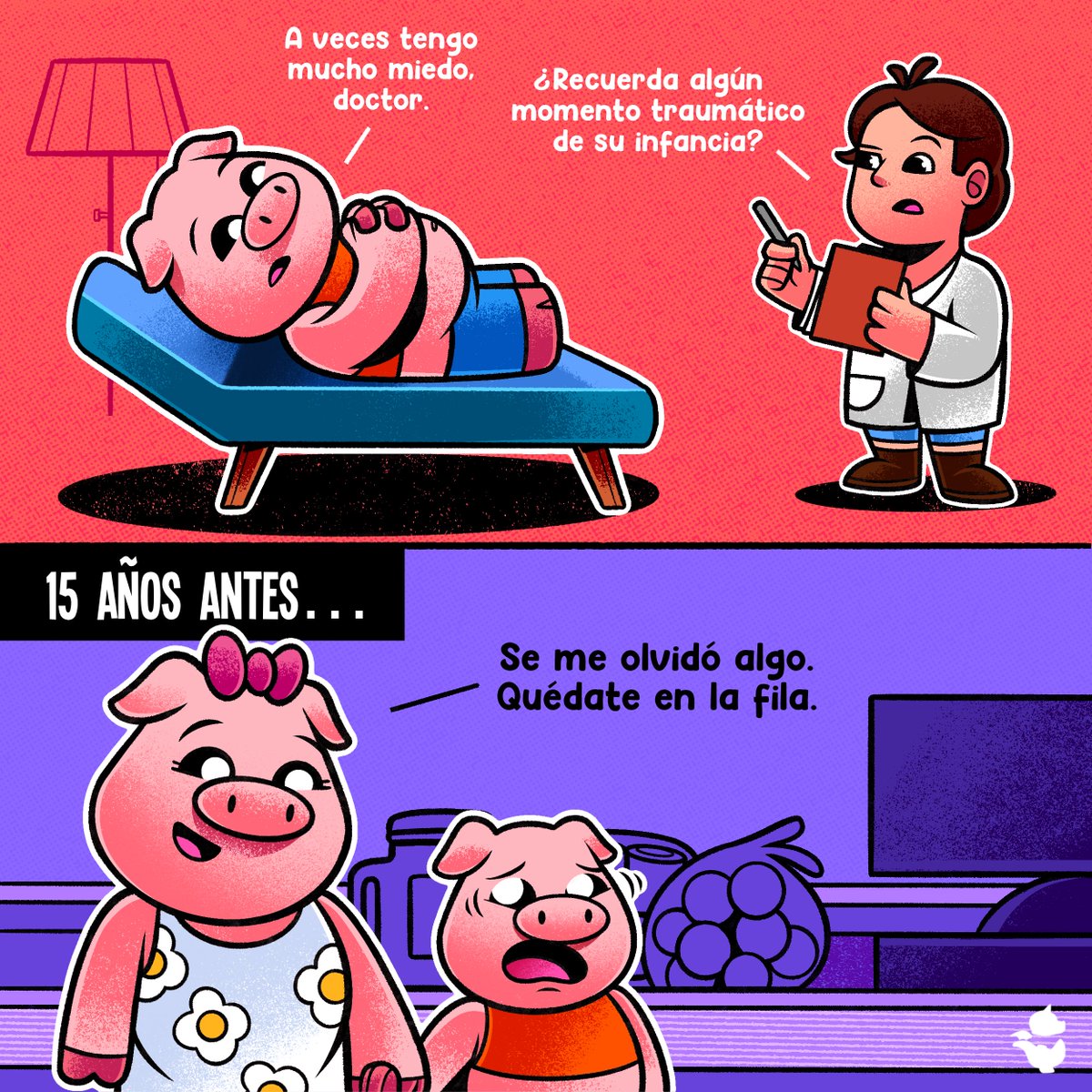 Traumas de la infancia.