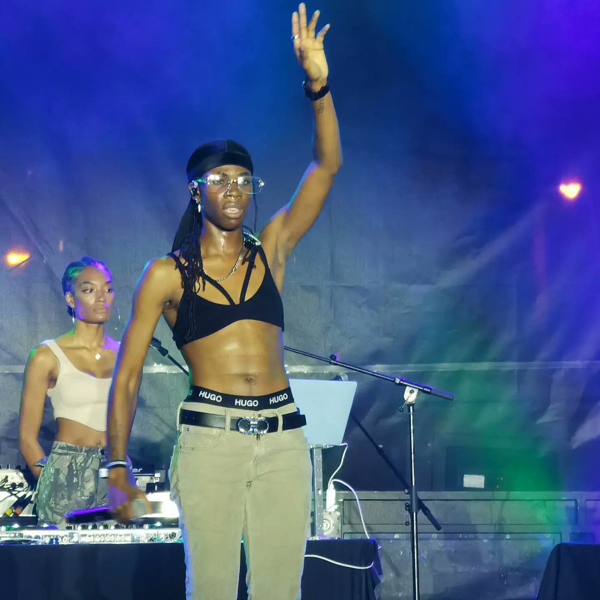MoVernie's tweet photo. Block Party daily every evening @ElevateTechCA.
FREE admission to the public.
Last night, #HaviahAlmighty & #4Korners put on a show.
More performers tonight!
#ElevateFest2022 #ElevateFestival #elevate #elevatetechfest #tech #technology https://t.co/ukLPEChFHs
