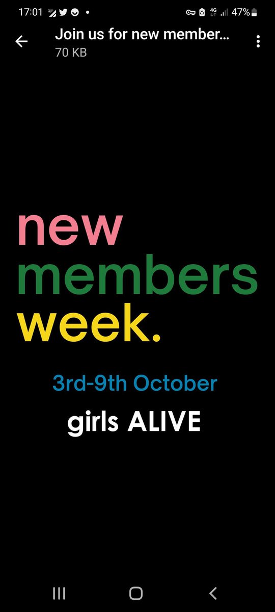 girls ALIVE (@girlsaliveuk) on Twitter photo Join us for our new members week!
To see what we are all about, our NEW MEMBER COFFEE MORNING is on Wednesday 5th October at 9.30 - 11.30 a.m. at #Betchworth Post Office
For more information, please email enquiries@girlsalive.org.uk Join us for our new members week!
To see what we are all about, our NEW MEMBER COFFEE MORNING is on Wednesday 5th October at 9.30 - 11.30 a.m. at #Betchworth Post Office
For more information, please email enquiries@girlsalive.org.uk