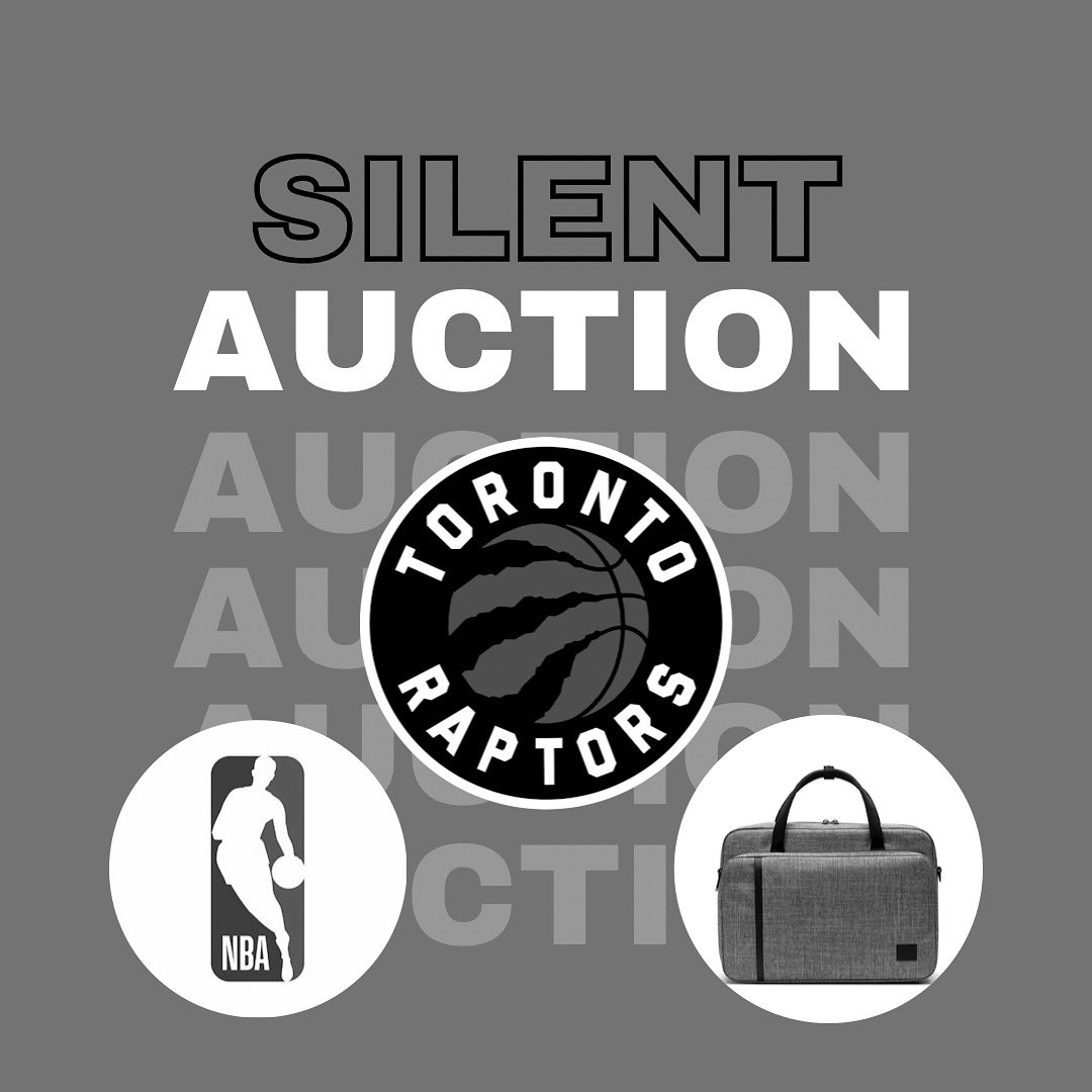 ✨EXCITING NEWS✨ We will have 3 incredible items available for silent auction at this Friday’s event! 1. 2 premium Raptors, donated by @TorysLLP 2. An NBA jersey, donated by @NBACanada 3. A @Herschelsupply messenger bag packed with swag, donated by @torontomet