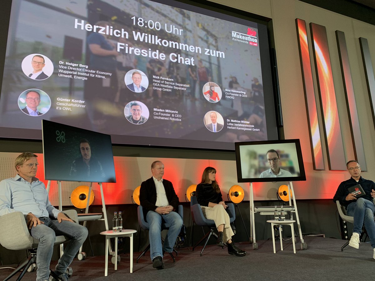 Kleine Hacking-Pause mit einem Fireside-Chat. <a href="/KI_Marktplatz/">KI-Marktplatz</a> <a href="/itsOWL_Cluster/">it's OWL</a> @FraunhoferIEM