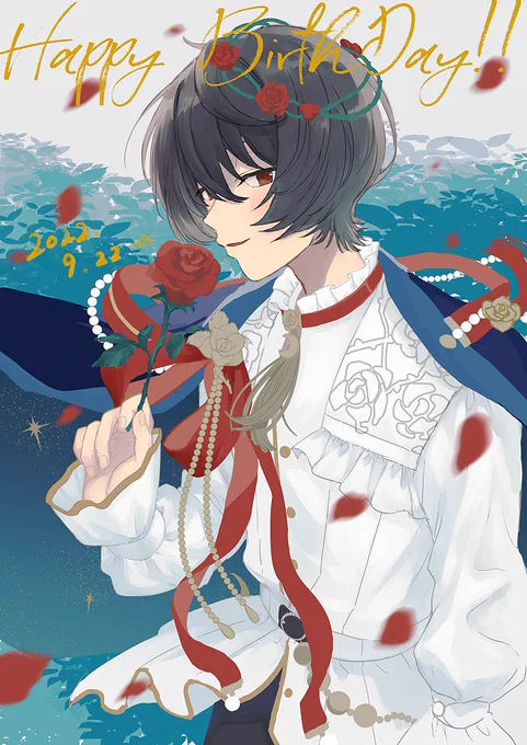 凛月さんお誕生日おめでとう～!!!!!一生愛してます… #朔間凛月誕生祭2022 