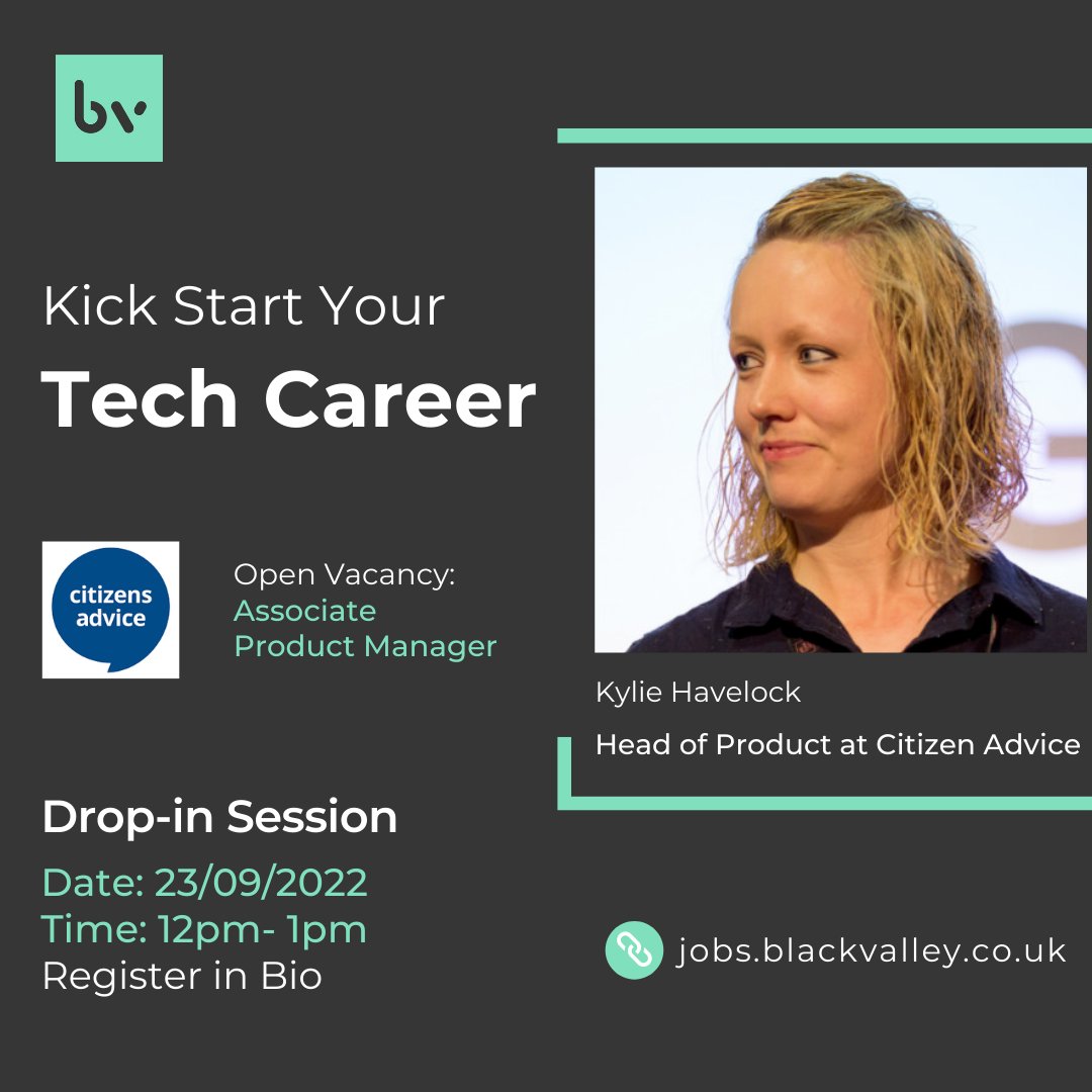 Join our drop-in session with Kylie, Head of Product at Citizens Advice 🚀