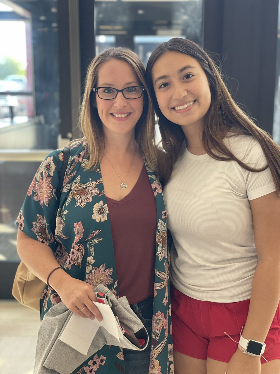 <a href="/unionhsswimming/">Union Swimming</a> Francesca Villanueva had a special hoco teacher of influence!  Kassie Griffith is the wife of Mr. G.  Mr. G taught 7th grade Geogrqphy but unfortunately passed away last year.  His wife accepted his #reptheu on his behalf.  Good luck Francesca on Friday 9/30!