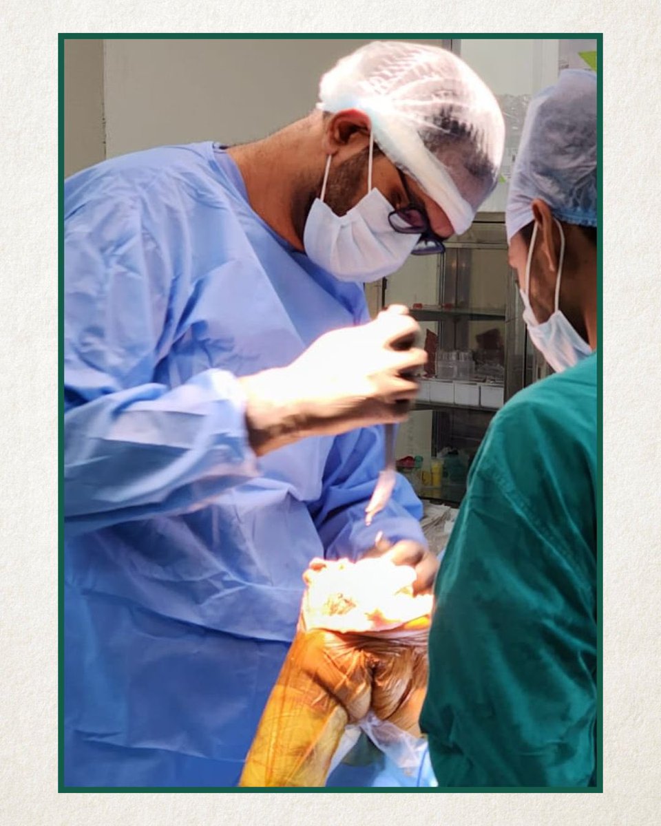 Bilateral total knee replacements. 

Dr. Puneet in action 🥼 
.
.
.
.
#medipulsehospital #jodhpur #operationtheater #ot #kneereplacement #kneereplacementsurgery