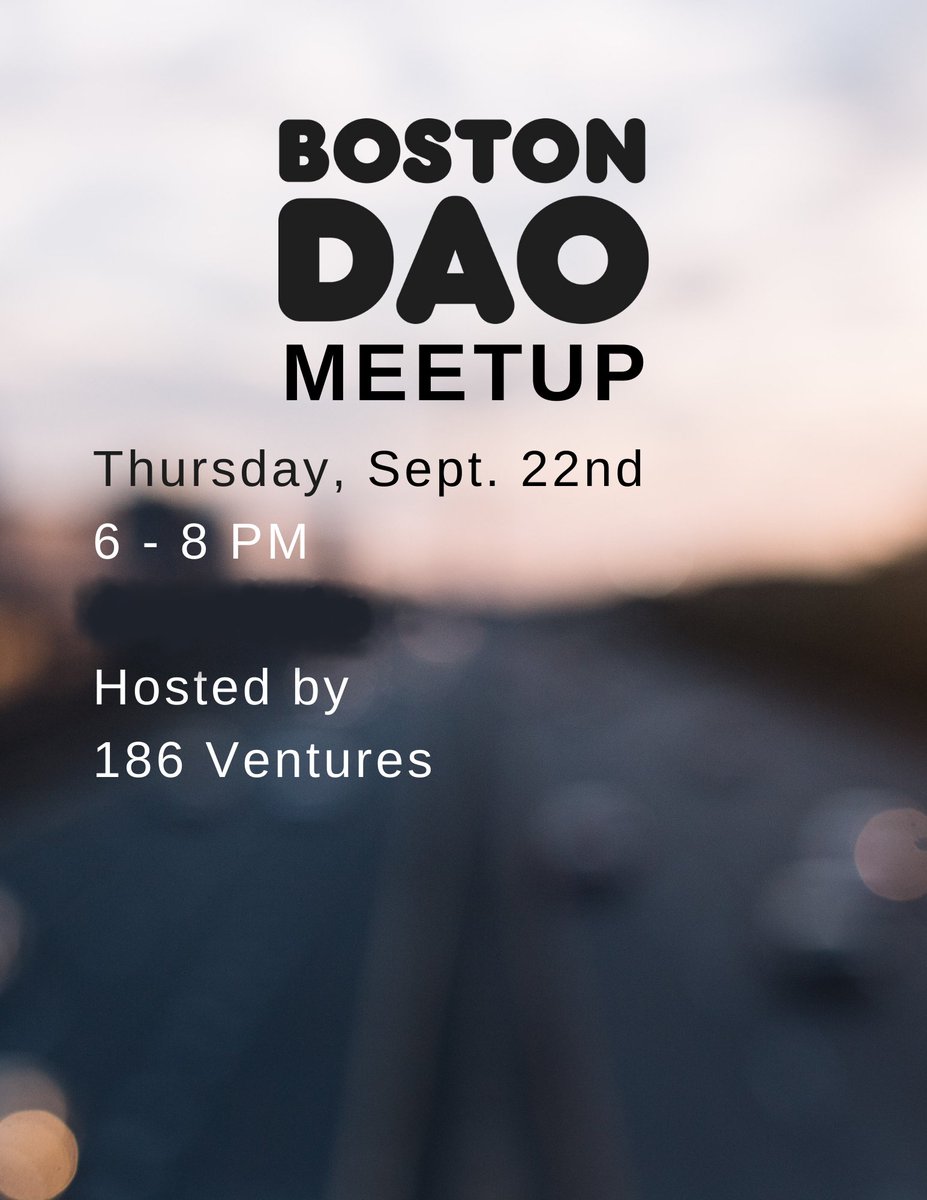 The Boston DAO tweet media