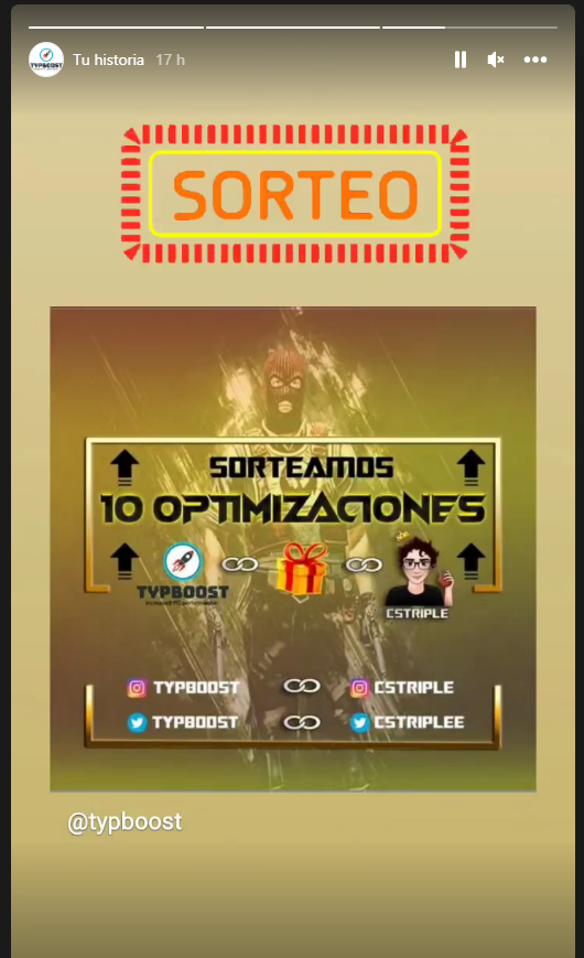 TYPBoost OPTIMIZACIONES tweet media