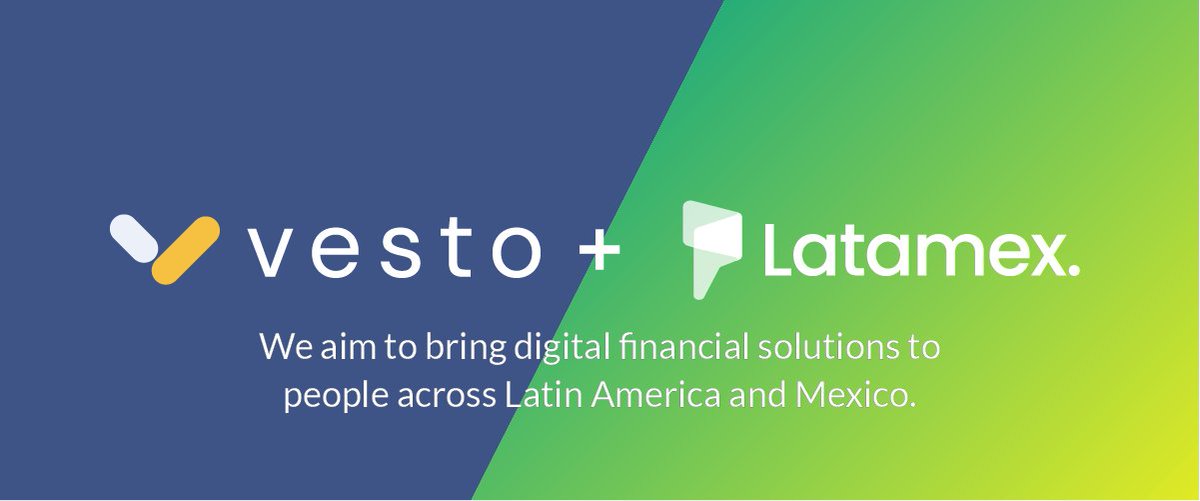 Vesto &amp; <a href="/Latamex_ok/">Latamex</a> help people in Latin America lessen financial hardship &amp; achieve financial freedom. Latamex provides the #fiat on/off ramp into #crypto &amp; Vesto produces #yield on #ETH &amp; scales on #Polygon. Our partnership creates an #inclusive future. #remittance #blockchain