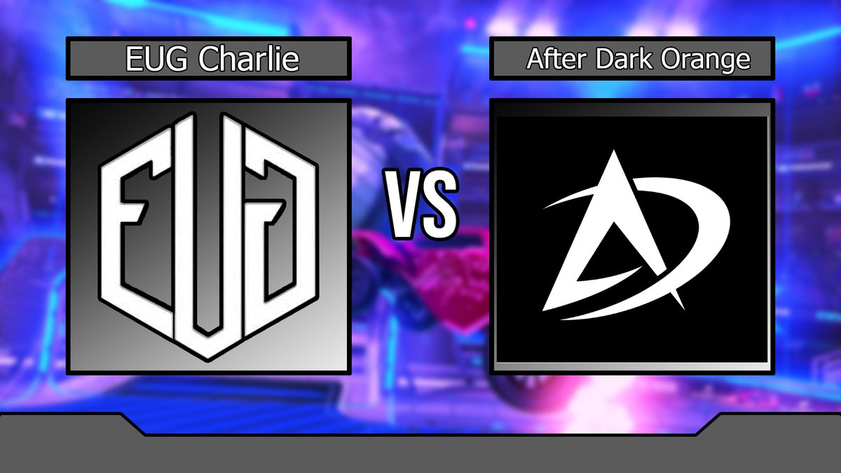 EUG Charlie take on @afterdarkgg_ tonight in ECC11.

Can they win and take top of the group?

🏆 | @EUCCgg
⏰ | 2pm BST
🆚 | @afterdarkgg_
📺 | twitch.tv/eugrl

#RocketLeague #RLCS #roster #Competition #BeUnified