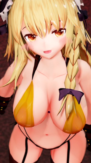 魔理沙ちゃんえっち過ぎてムラついちゃって作業にならない💦 