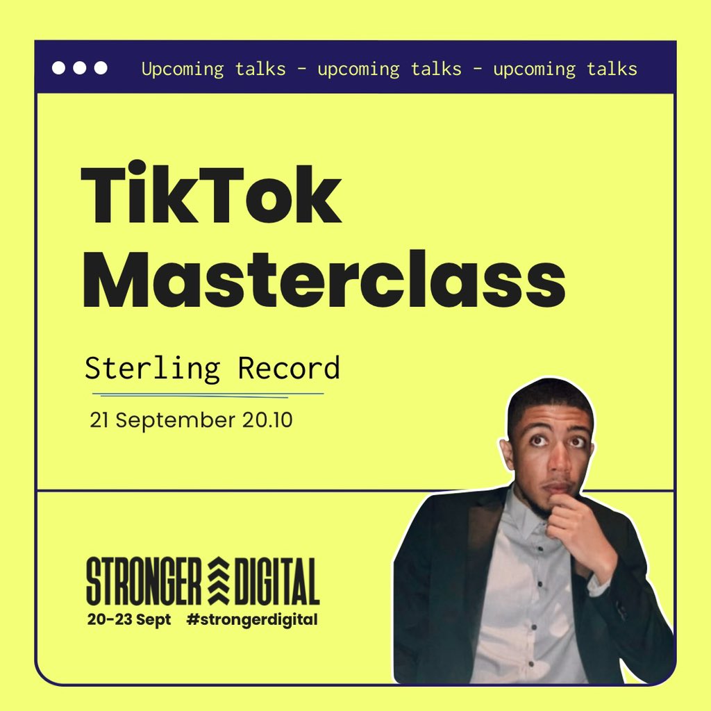 strongernetwork's tweet photo. 🚀 These sessions still to come tonight on Day 2/4 of #strongerdigital ▶️▶️ Register free here: https://t.co/UCJm49kNZe https://t.co/pvmlrWN1y9