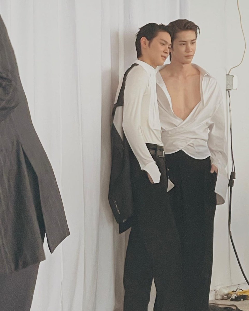 sozoohei's tweet photo. [220921] bielparklee instagram post with #SHOHEI 

#SHOHEIatNYFW #PeterdoSS23 https://t.co/BALeJwjGlp