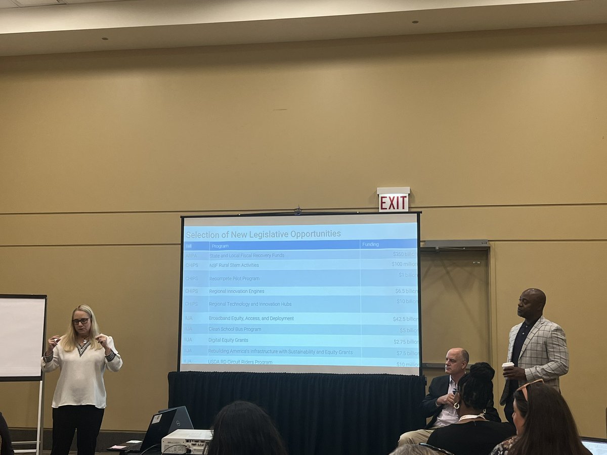 NST_Jamie's tweet photo. What does it really mean when we talk about rural policy development? Investing in our least resourced communities. As our county network Reach Higher Shasta puts it, Every student, Every option….and I’ll add a third…Everywhere. #SCAILE #rural @StriveTogether @BrookingsInst https://t.co/k457BGPk5s