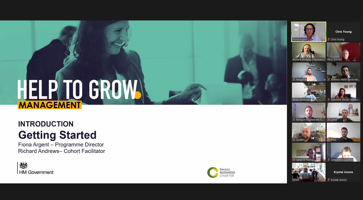 CardiffMetCSM's tweet photo. We're delighted to start our second cohort of the #HelptoGrow Management programme here @cardiffmet. 

A very warm welcome to the 23 businesses from a diverse range of industries who start their 3-month journey with us today. 🙌📈

#Management #Leadership #Wales #Business https://t.co/MJF250jxWR