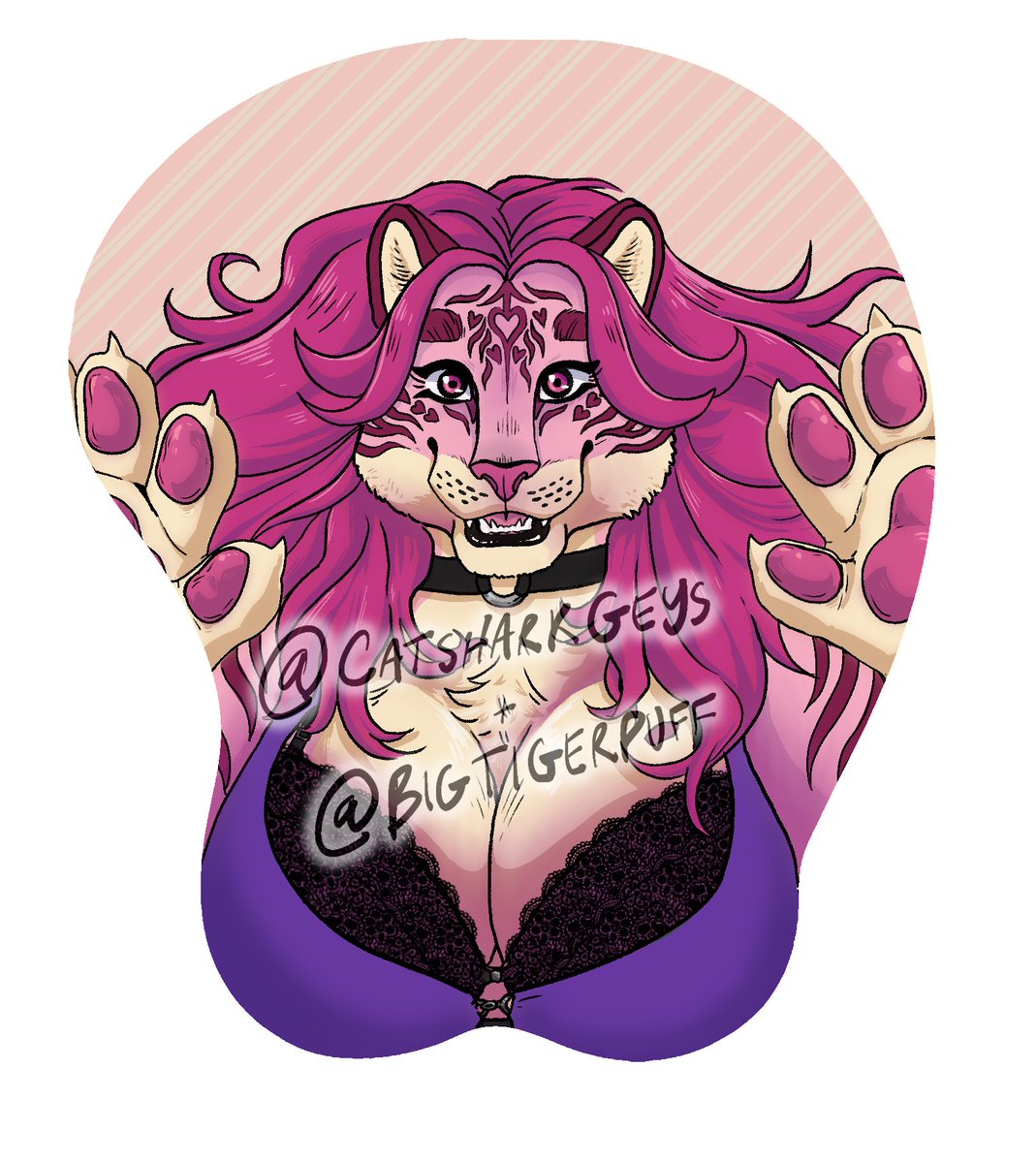 CatsharkGeys's tweet photo. mousepad design commission for the ever lovely @BigTigerPuff 💕🥰 https://t.co/vxDACTjPdB