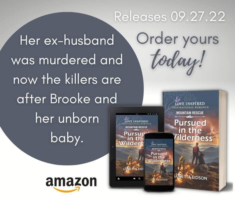 cps1950's tweet photo. PURSUED IN THE WILDERNESS is an action-packed debut from Loretta Eidson and it's un-put-downable! It releases next week. Don't miss this one! https://t.co/HVQqCfvXPK #pursuedinthewilderness #lorettaeidson #LoveInspiredSuspense @LoveInspiredBks @HarlequinBooks https://t.co/abG4uHSsPi