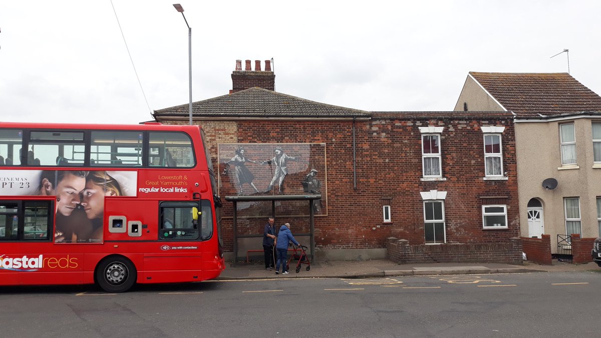 martinBlake10's tweet photo. Tour of #Banksy art in #Suffolk and #Norfolk https://t.co/wPTpBQiQiV