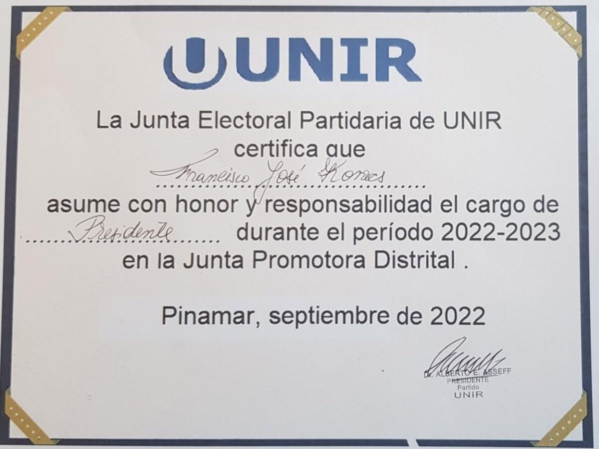 UnirPinamar's tweet photo. Presentamos a los integrantes de la Junta Promotora de UNIR Pinamar periodo 2022/23. 

#SomosUNIR
#LaFuerzaDelCambio 

@DifusionUnir 
@albertoasseff 
@unirbuenosaires 
@UNIREquipo https://t.co/B9hM5DvLUY