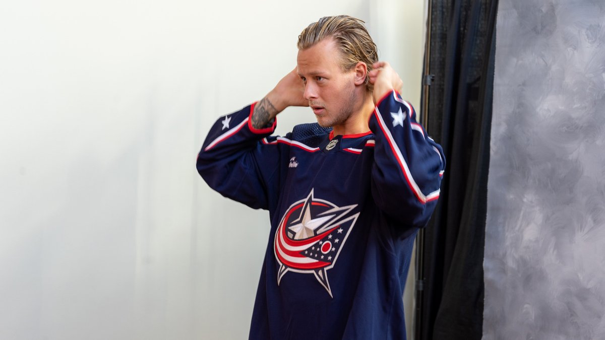 BlueJacketsNHL's tweet photo. #CBJ Picture Day 📸
See these guys in action Saturday at our @OhioHealth Open Practice! 👉 https://t.co/XXiEc4SZ9L https://t.co/e0RNl1HU8H