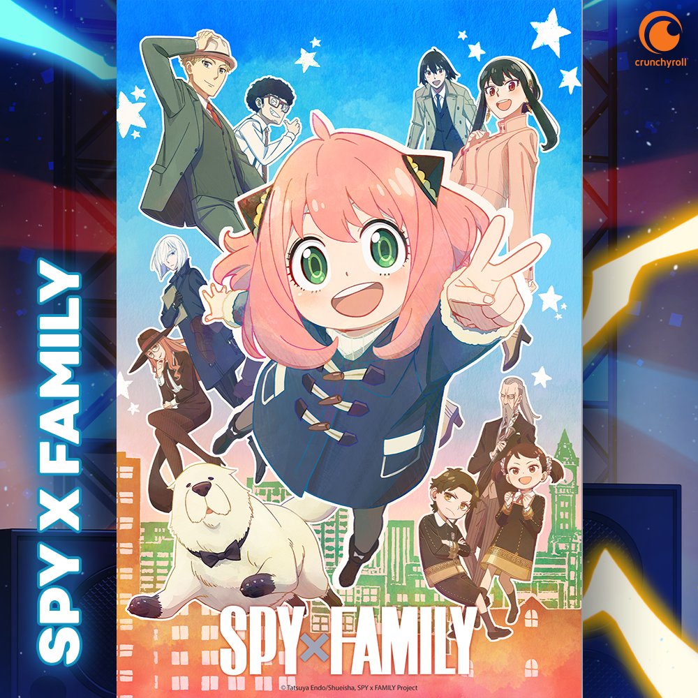 Spy X Family' estreia na Crunchyroll