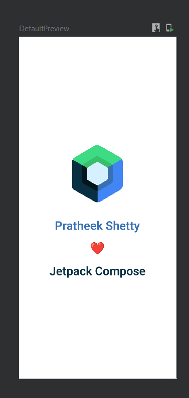 pratheekshettym's tweet image. My First #androidjetpackcompose application is one of the amazing toolkit. Got a great knowledge by experiencing this. Thank you #ComposeCampIndia @Google #DeveloperStudentClub @GoogleDevsIN for amazing training and content