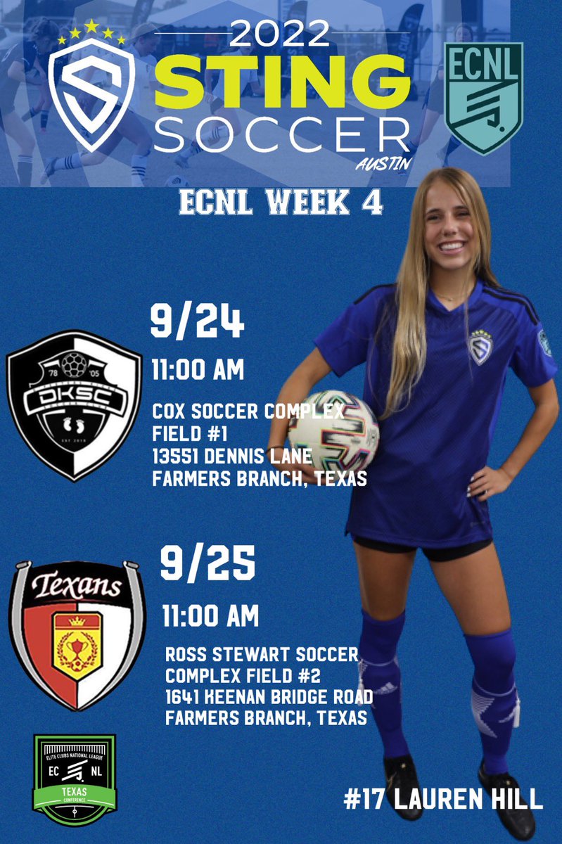 Sting Austin 05/06 ECNL U18/U19 tweet media