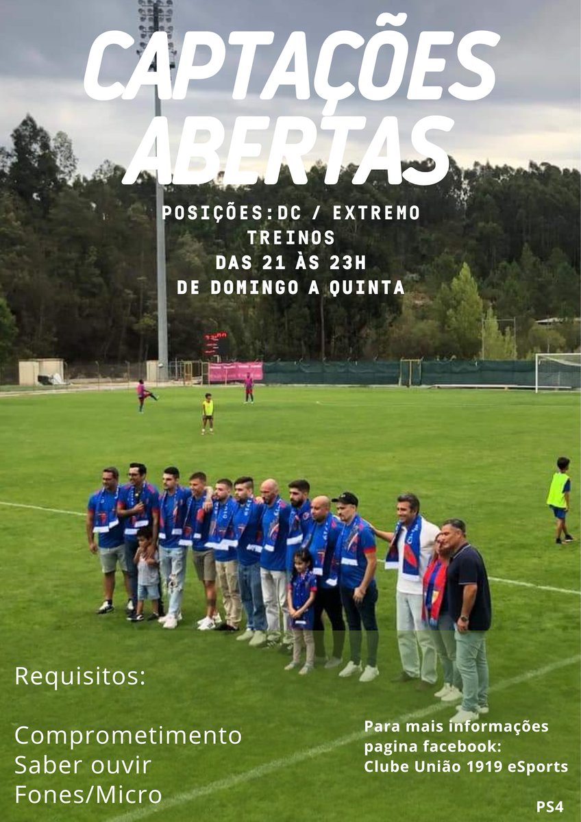 Uniao1919's tweet photo. Vem ser #umdenos https://t.co/KU95v1oKUF