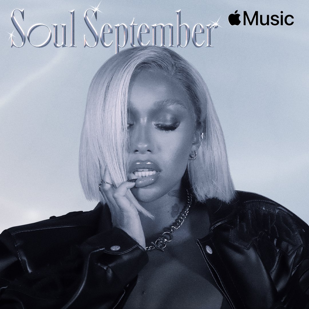billieworldwide's tweet photo. My star girl @ImaniOfficial on the cover for @AppleMusic’s #SoulSeptember this is our third cover this year 🥹 To be able to be alongside artists like John Legend, Snoh Alegera, Ari Lennox, Victoria Monet, & more this one feels special. Thank you @AppleMusic for the opportunity https://t.co/lAe3Fys6cS
