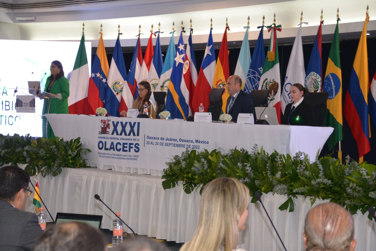 OLACEFS_oficial's tweet photo. #AsambleaOLACEFS
Panel de discusión "Las #EFS en la Emergencia Climática" bajo la moderación de @Contraloriacl https://t.co/oJhxLdjLcX