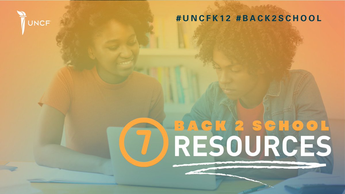 UNCF's tweet photo. It's Nat'l #HBCUWeek!

We’re celebrating #HBCUs &amp; their legacy of promoting equal opportunities for high-quality education. Help us share helpful #UNCF resources for current #HBCU students &amp; #HBCUBound high school students &amp; their parents.

RT to spread the word #HBCUsBack2School https://t.co/jsdGaCUu2L