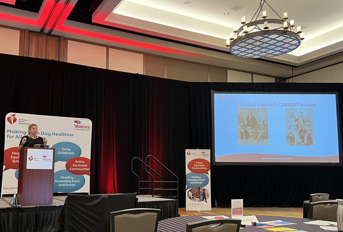 #VoicesSummit22 has hosted some amazing leaders helping us to refocus on Health Equity for all! Thank you Melissa Buffalo with @AICAF_Org for sharing your heart and info!