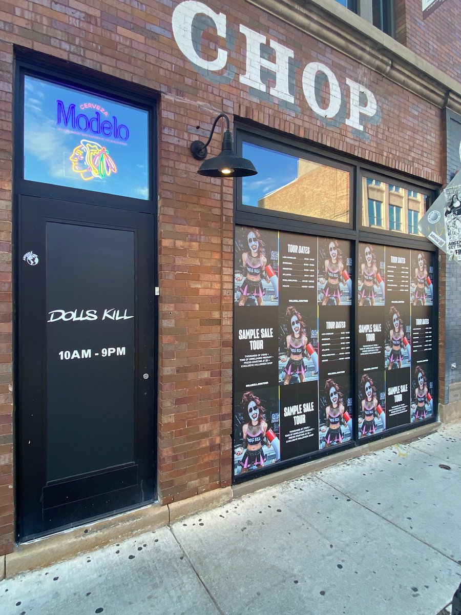 Dolls Kill on Twitter "Sample Sale Tour CHICAGO ️ DAY 2️⃣!!!! 2033 W. North Ave, Chicago 60647