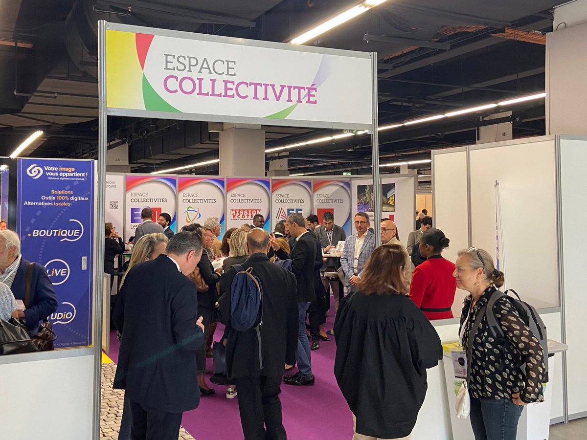 Au salon #Innopolis22, l'événement dédié aux innovations qui transforment les villes et les territoires avec <a href="/Elus_France/">Association des Élus de France</a> 
Demain se construit aujourd’hui.