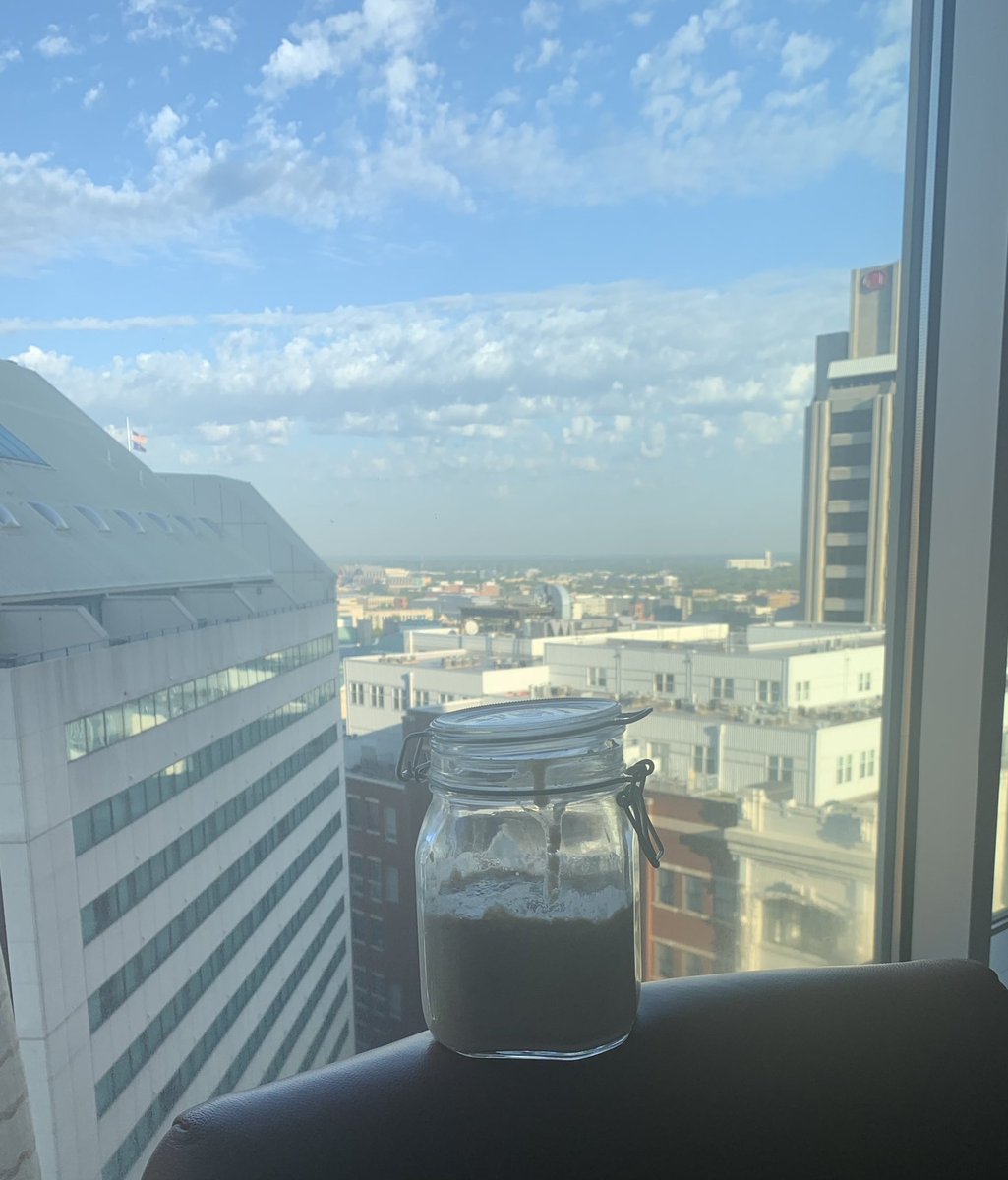 Aunt Linda visited Indianapolis this week.  #sourdough