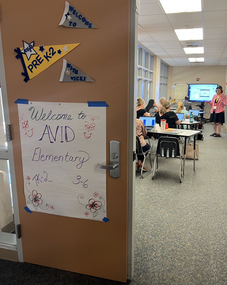 dsusdAVID's tweet photo. #DSUSDisAVID Day1 Elementary Foundations in the books and we celebrated National Happy at Work day with two amazing staff developers from @AVID4College 🙌Vicki and Gena 🙌. Can I get a cheese 🧀 grater?  GREAT🧀GREAT🧀GREAT🧀 #AVIDfamily #furthertogether @DesertSandsUSD @RIMSAVID https://t.co/rEmPp0y5QC