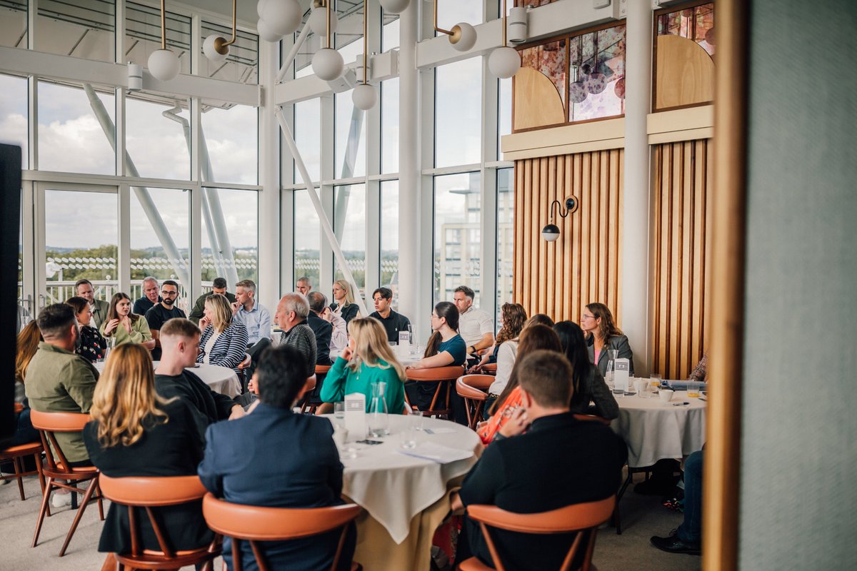 🏏It was a pleasure to host our quarterly SportiNG breakfast last week at Trent Bridge 

🙋‍♀️A big thanks to all that attended and discussed the future of female sport! 

🗣We stemmed some powerful conversations. Let's keep them going!

⚫️We're here to connect the future of sport.
