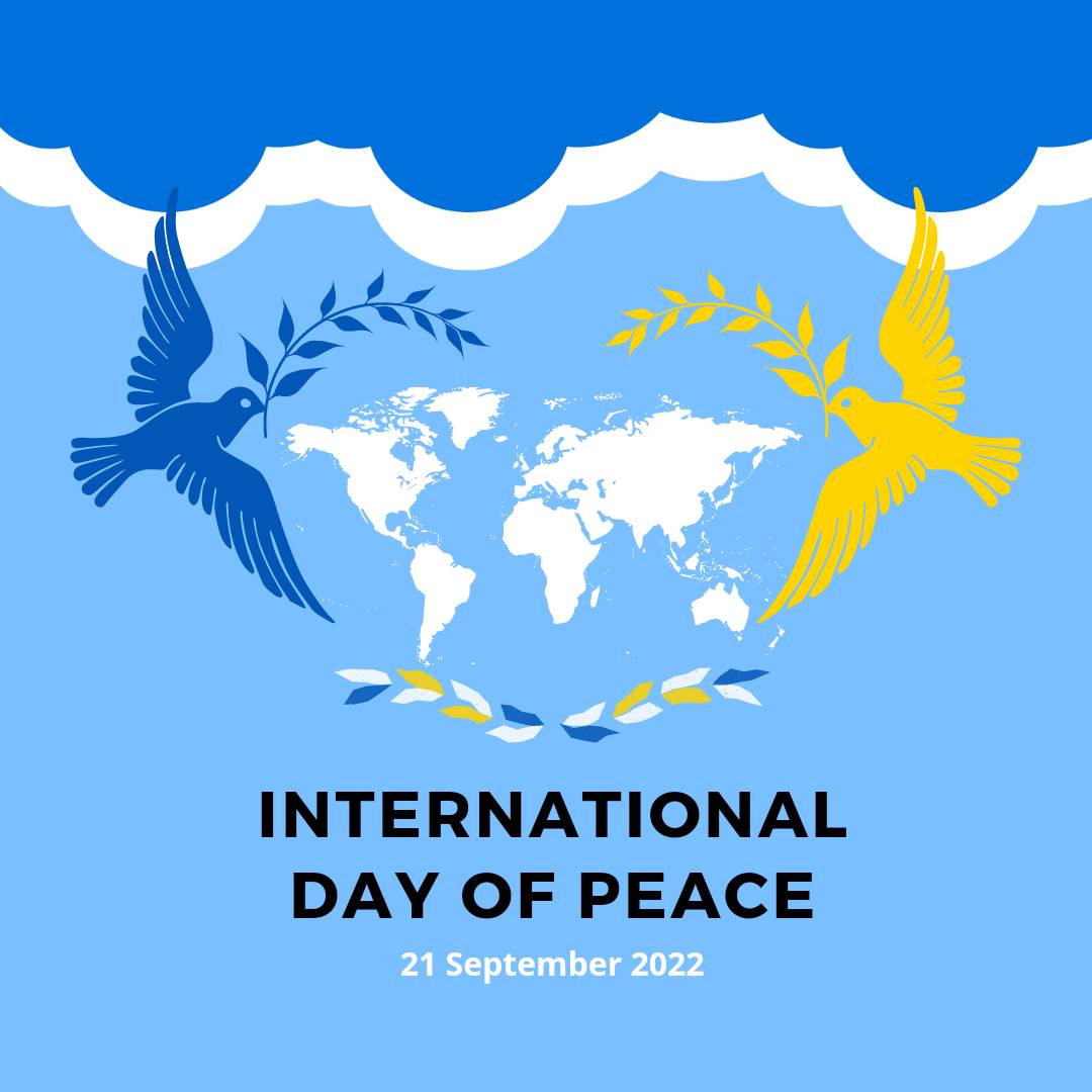 The International Day of Peace is observed around the world each year on 21st September. Established in 1981 by the United Nations as a day devoted to strengthening the ideals of peace, through observing 24 hours of non-violence and cease-fire.  #peaceday #worldpeace #humanity