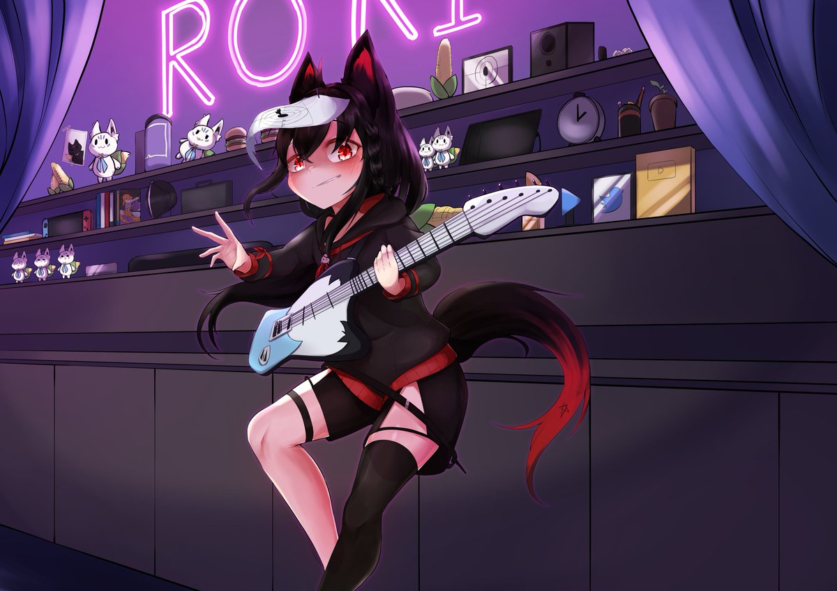 Bamnyangii's tweet photo. ロキ
フブキ ver.

#絵フブキ #黒上フブキ https://t.co/dsnyYNsWUE