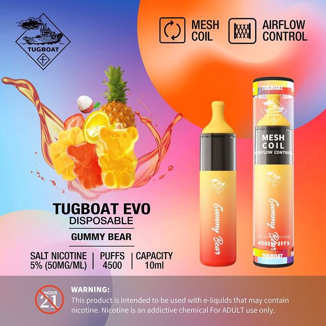jmokofficial's tweet photo. Wholesale Tugboat EVO 4500puffs, welcome to inquire!

#tugboat #tugboatevo #tugboatdisposable #tugboat4500puff #evo4500puffs #disposablevapeoem #disposableecigs #disposablevape #vape #vapewholesale #vapewholesaleuk #vapewholesaleindia #heavengifts #elfbar #puffbar https://t.co/7snQs7kXWk