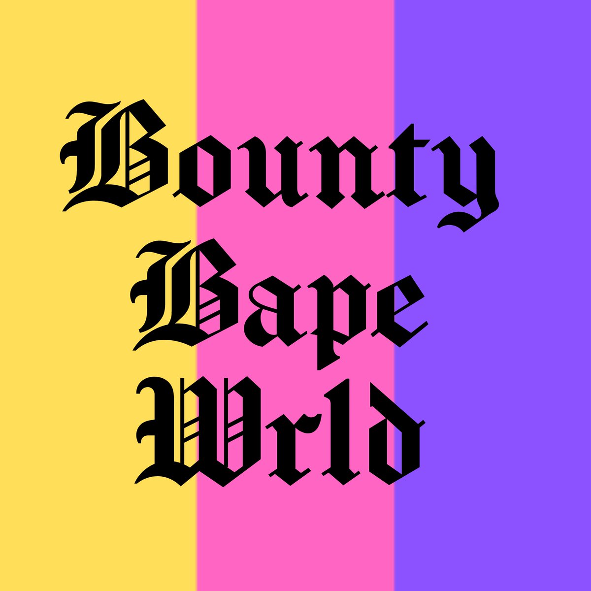 BountyBape's tweet photo. @jfx Bounty Bape WRLD collection on opensea https://t.co/vNlcgoDPgn