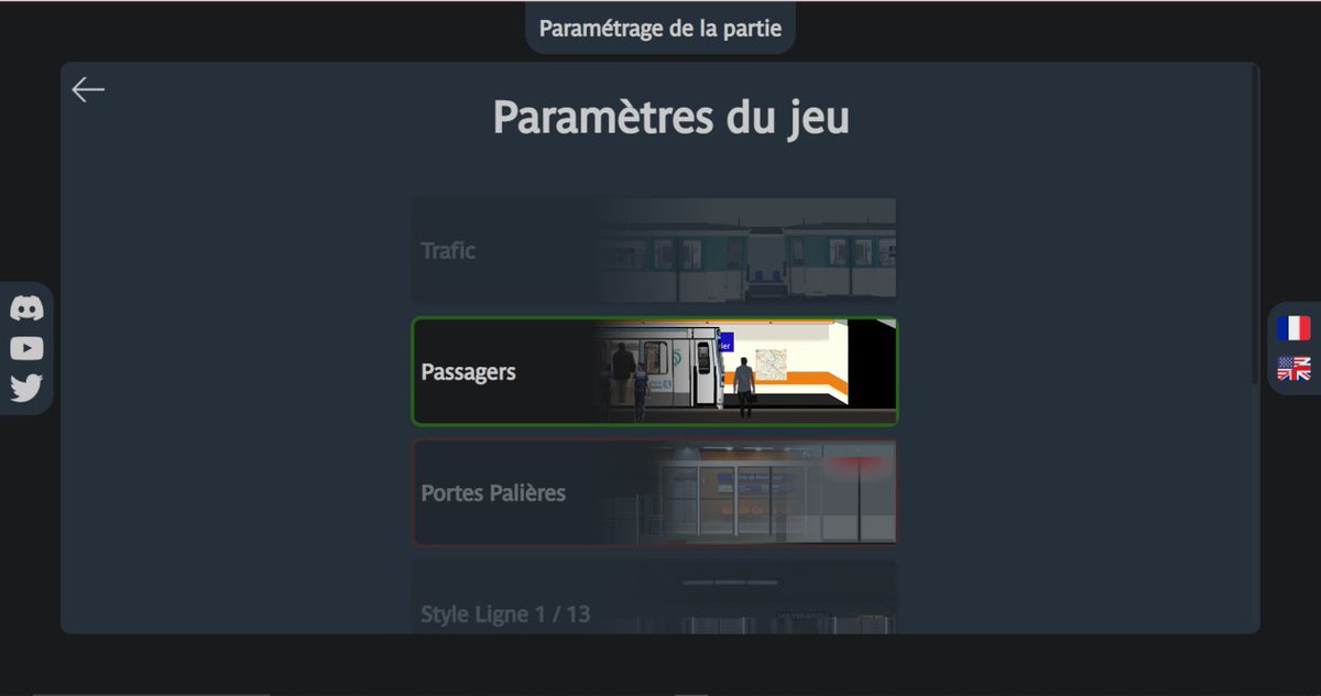 On prépare le trailer de la Beta v3, alors en attendant, je me permets un petit spoil du prototype du menu pour les versions ultérieures à la Beta v3... (différentes pages &amp; multilingue)