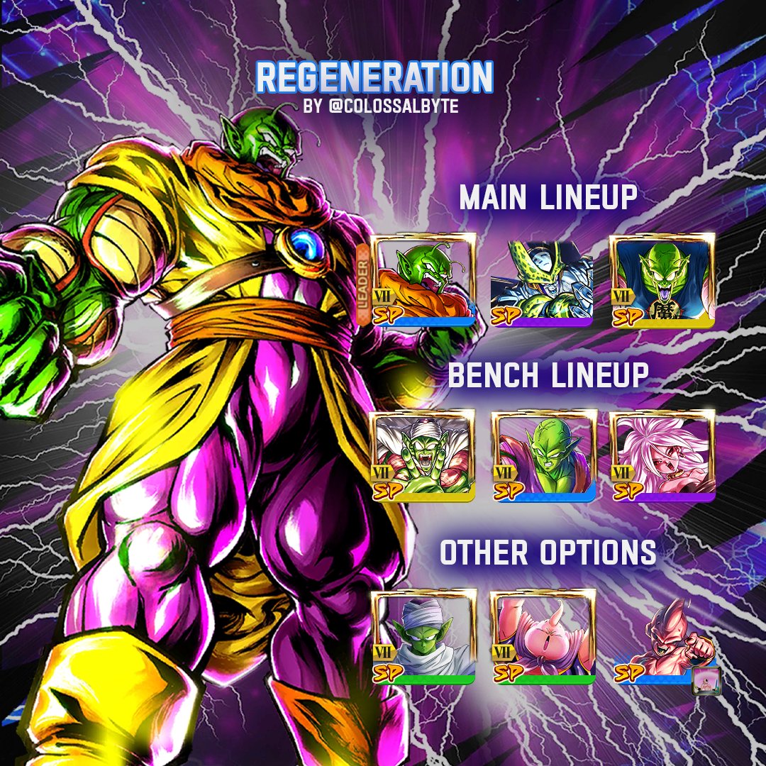 CollosalbyteG's tweet photo. Z7 BLU Super Namekian Lord Slug's team guide is here!
#dragonballlegends #dokkanbattle #dokkanbattlez #dragonballz #dragonballsuper #dokkantips #goku #vegeta #dragonball #gohan #frieza #fyp #beerus #dblegendspvp #dokkan #hakai #majinbuu #Piccolo https://t.co/YgslkDGoXB