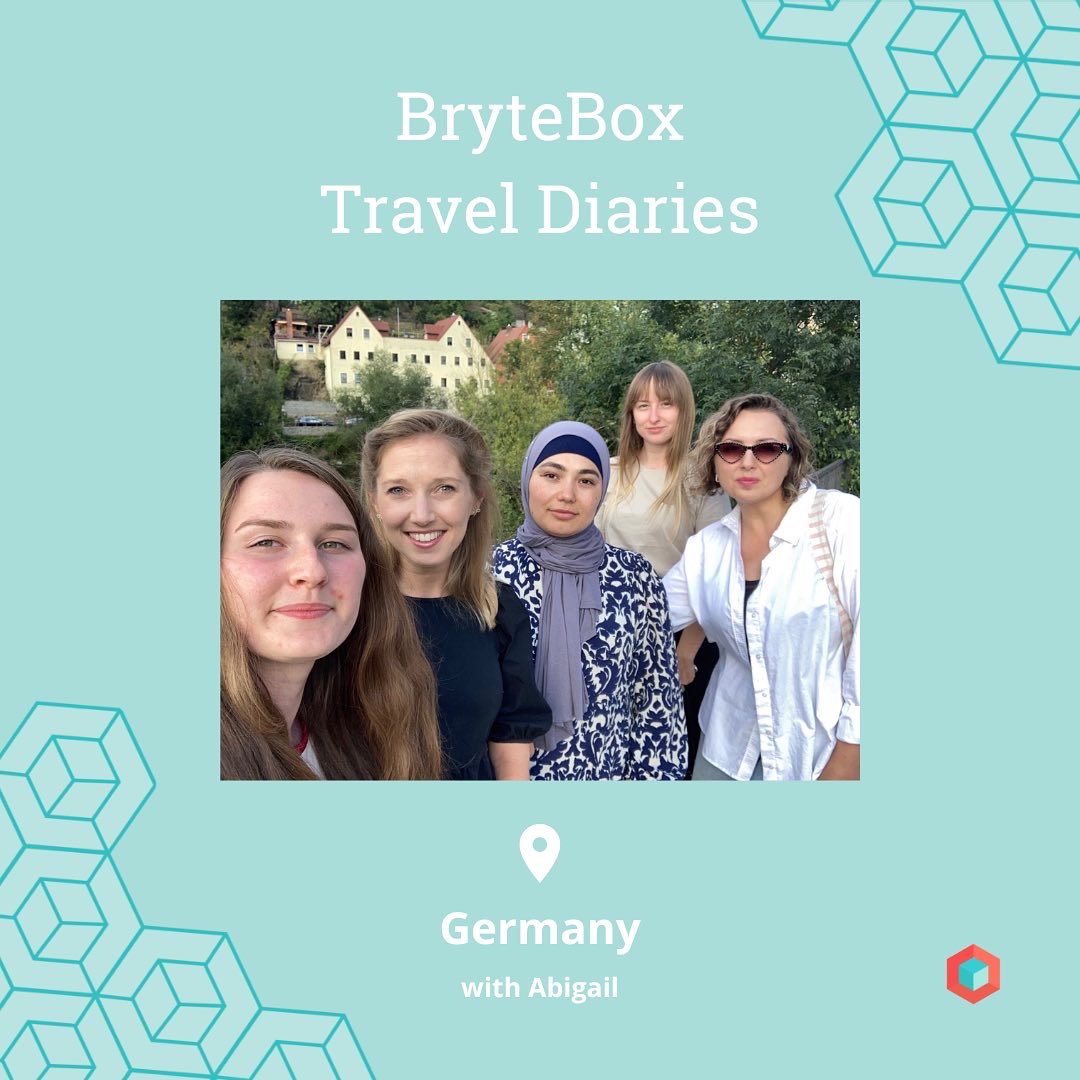 BryteBox's tweet image. It is no secret that our team navigates dozens of flights, trains and Ubers every month! Brand Manager Abigail recently spent 8 days in a small medieval German town outside of Dresden. Can you guess where?